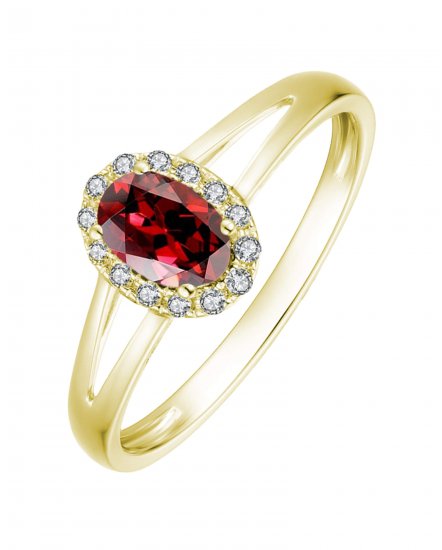 OVAL COLORED STONE DIAMOND RING (VR407)